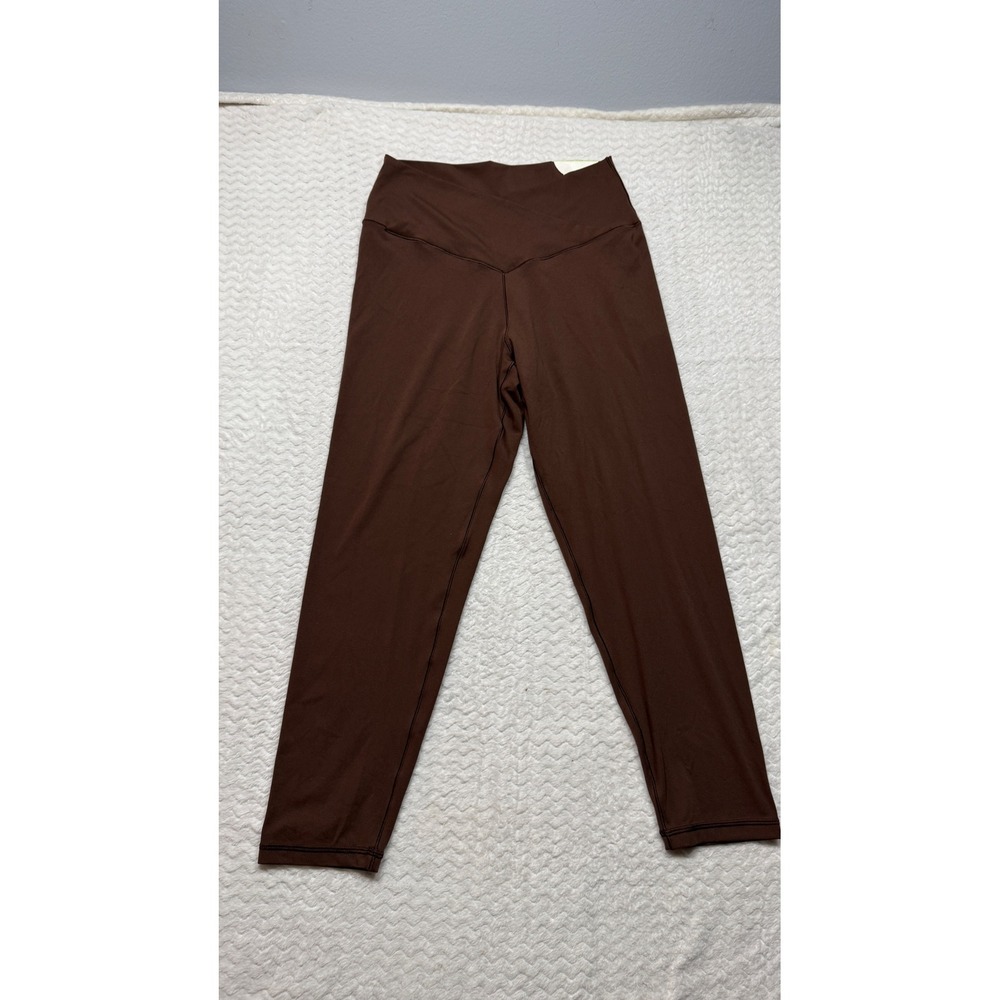 OFFLINE by Aerie Womens XL Hi-Rise Crossover V-Waist Leggings Brown 4959